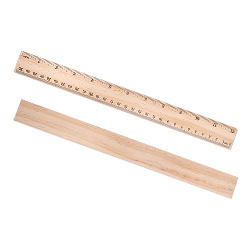 Picture of 12" Wood Ruler