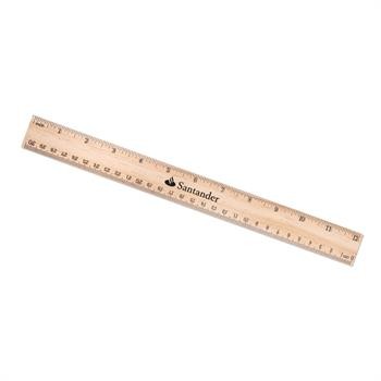 Picture of 12" Wood Ruler