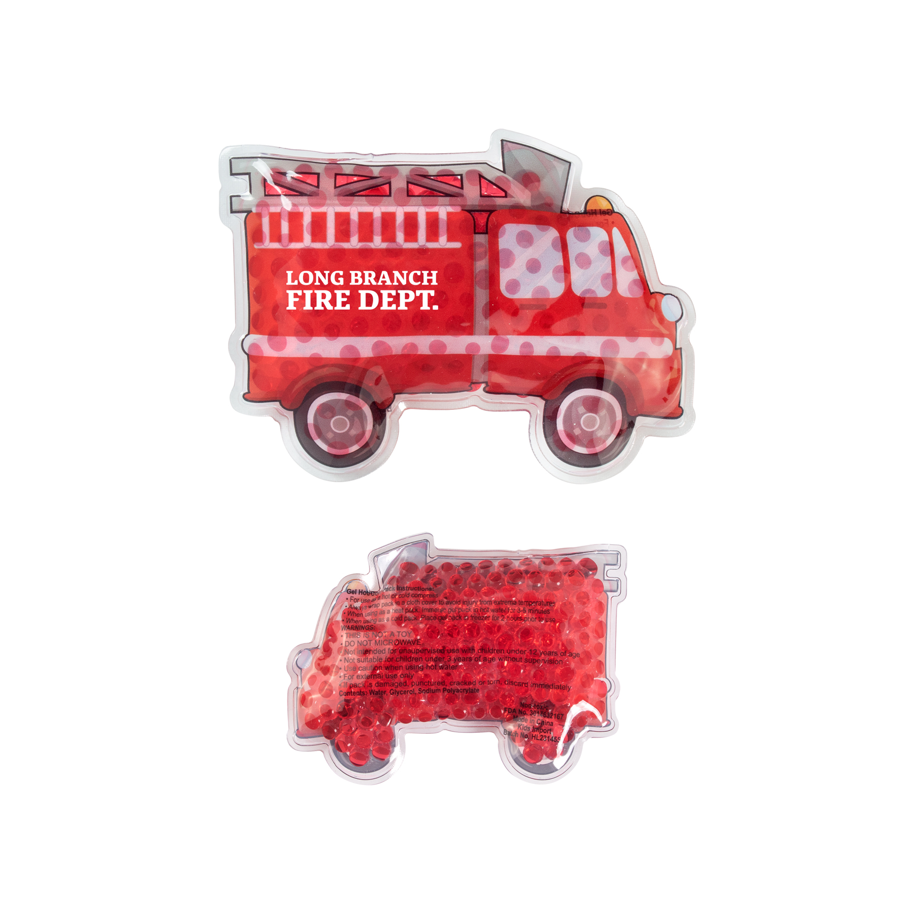 Picture of Fire Engine Hot/Cold Gel Pack