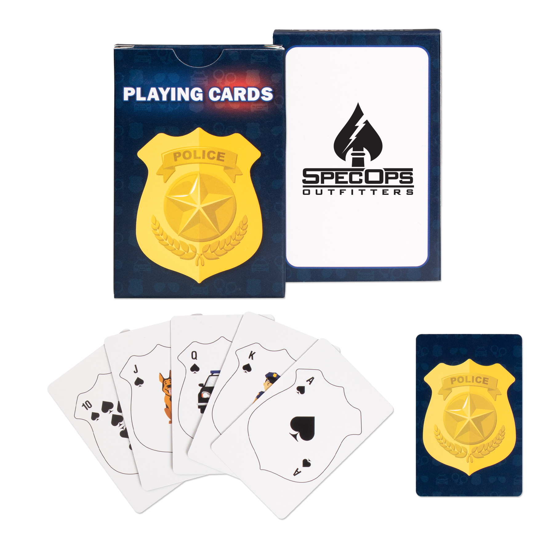 Picture of Police Safety Playing Cards