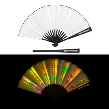 Picture of Light-Up Foldout Hand Fan