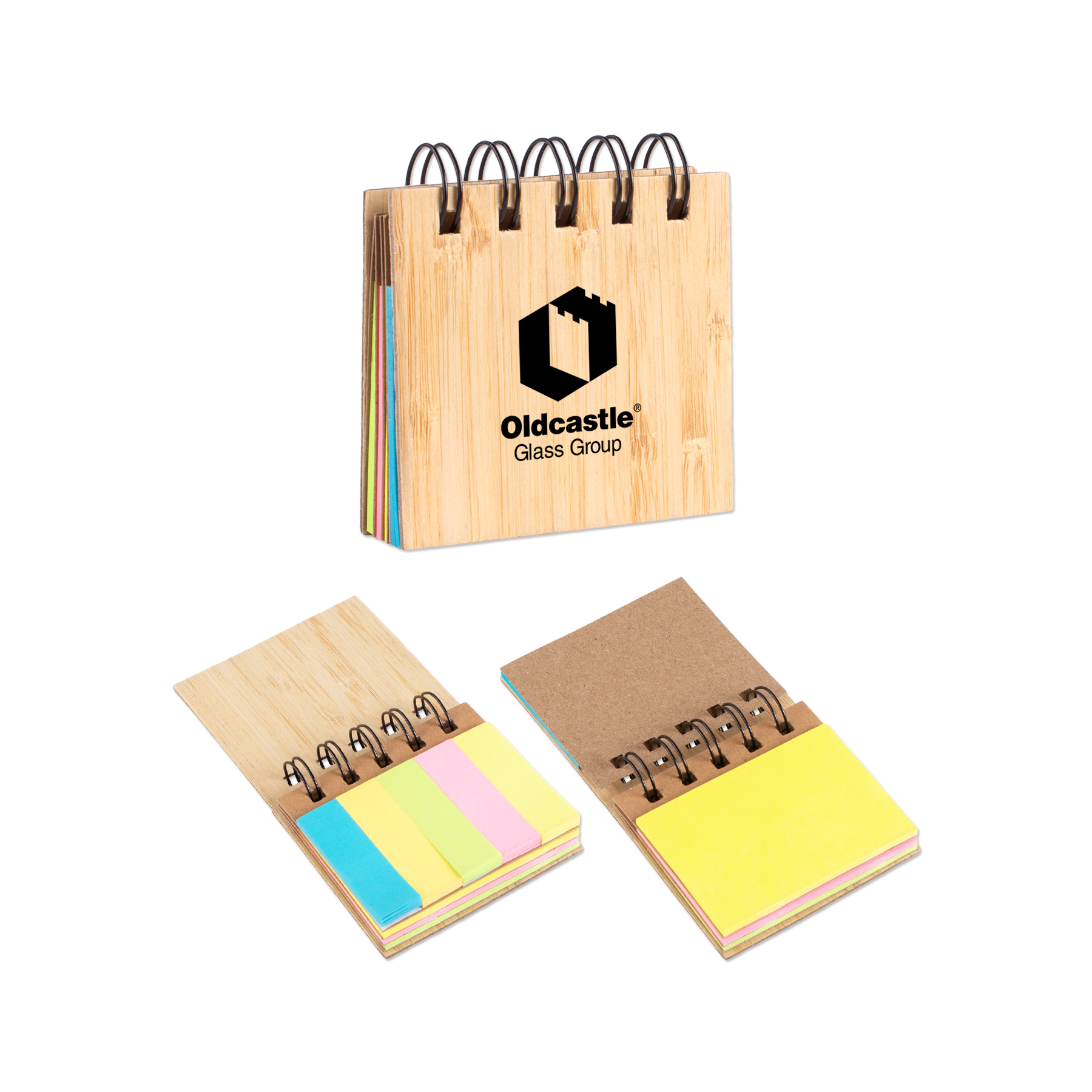 Picture of Bamboo Pocket Sticky Notebook