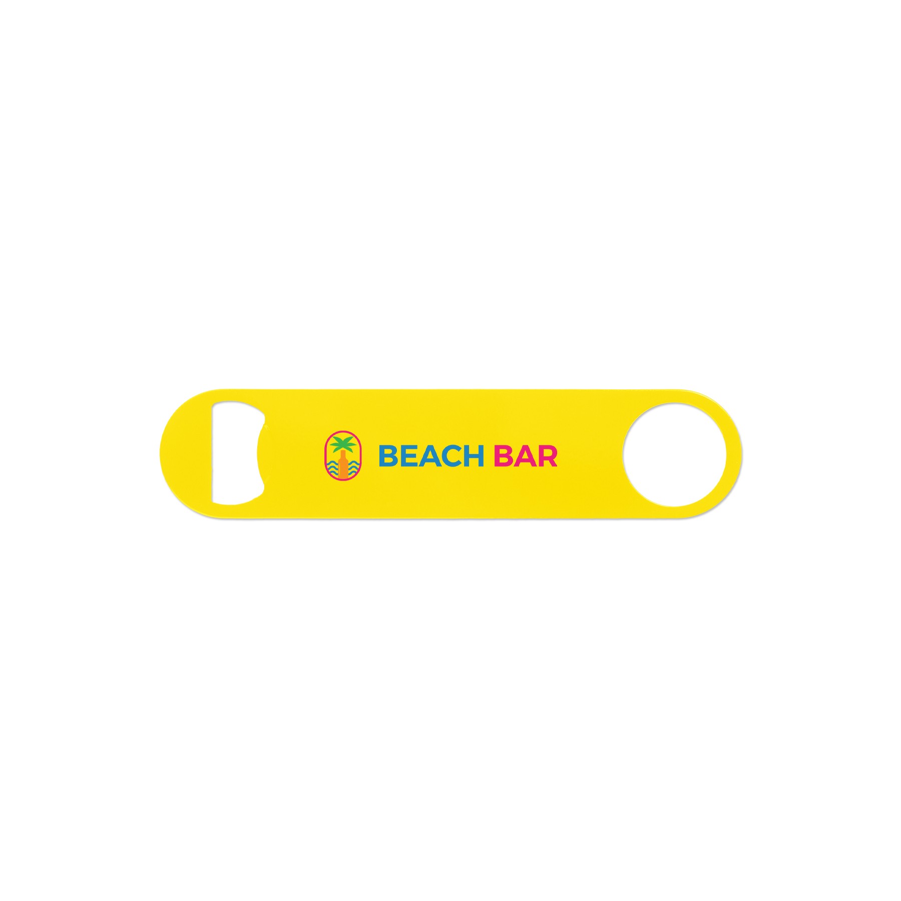 Picture of Paddle Style Powder Coated Steel Bottle Opener