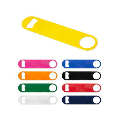 Picture of Paddle Style Powder Coated Steel Bottle Opener