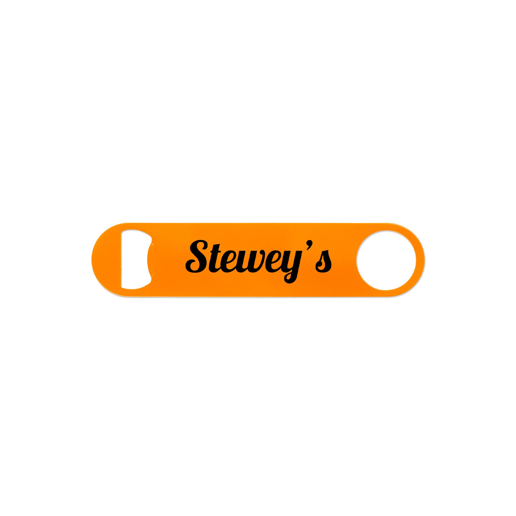 Picture of Paddle Style Powder Coated Steel Bottle Opener