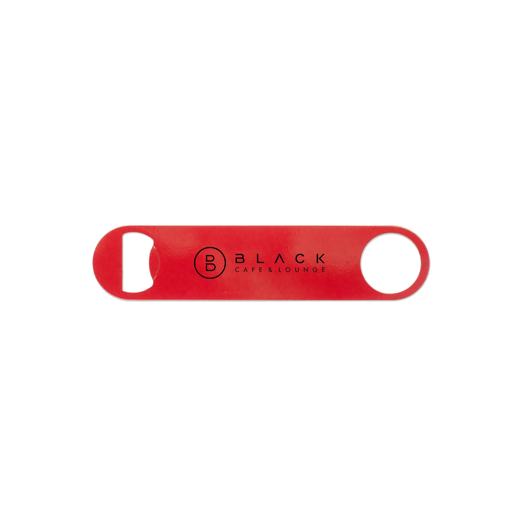 Picture of Paddle Style Powder Coated Steel Bottle Opener