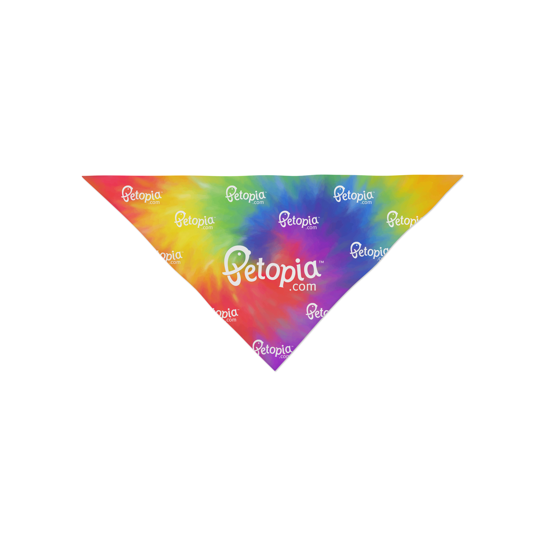 Picture of Medium Full Color Custom Dog Bandanas