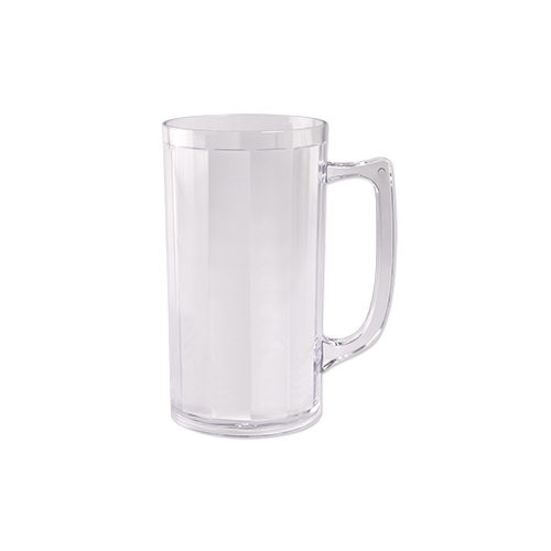 Picture of 5 Oz. Plastic Fluted Beer Mug Sampler w/Handle
