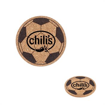 Picture of Soccer Ball Cork Coaster