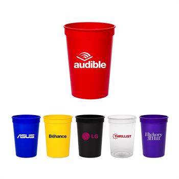 Picture of 12 Oz. Smooth Colored Stadium Souvenir Cup