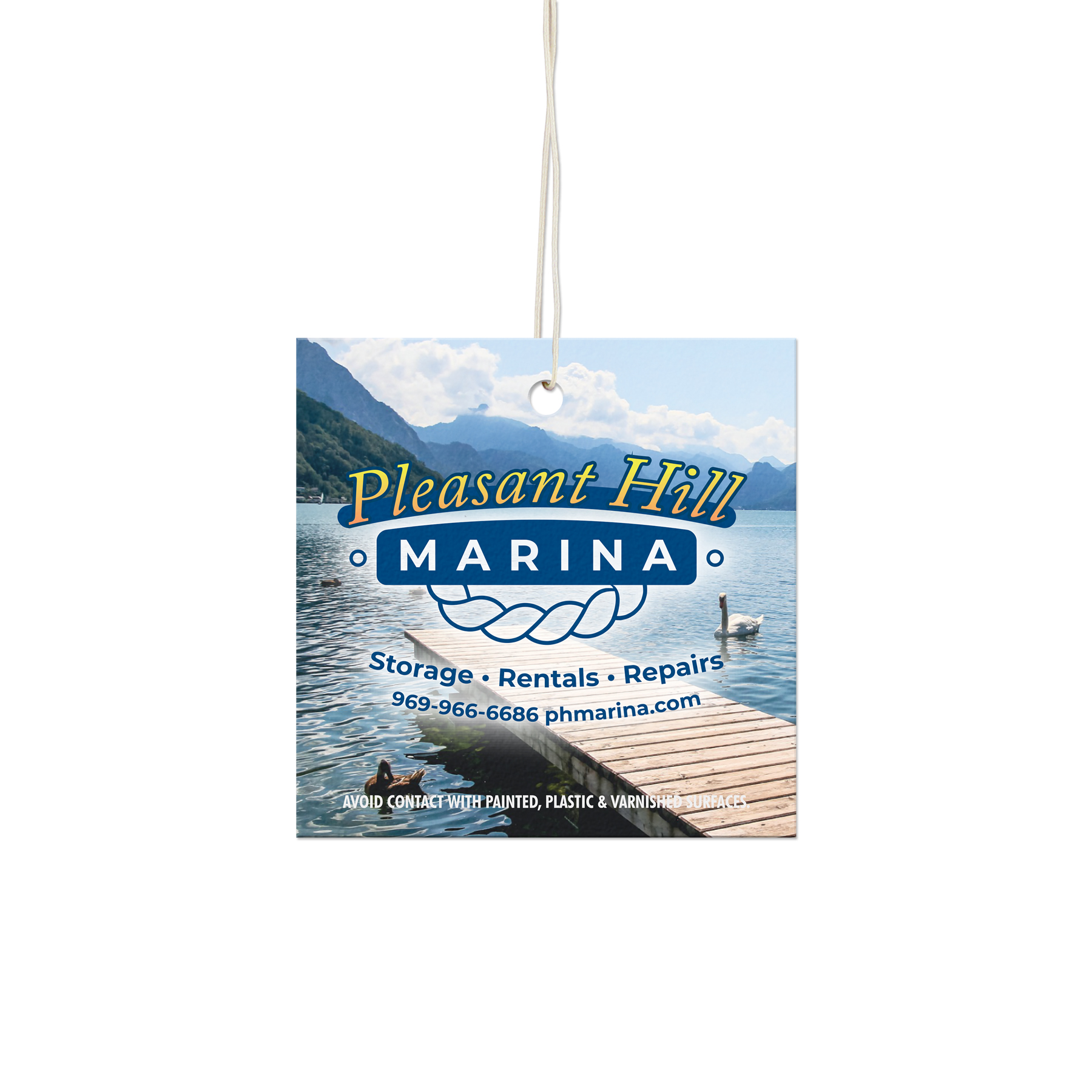 Picture of Square (Square Corners) Shaped Air Fresheners