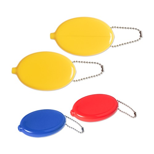 Picture of Squeeze Coin Purse With Keychain