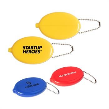Picture of Squeeze Coin Purse With Keychain