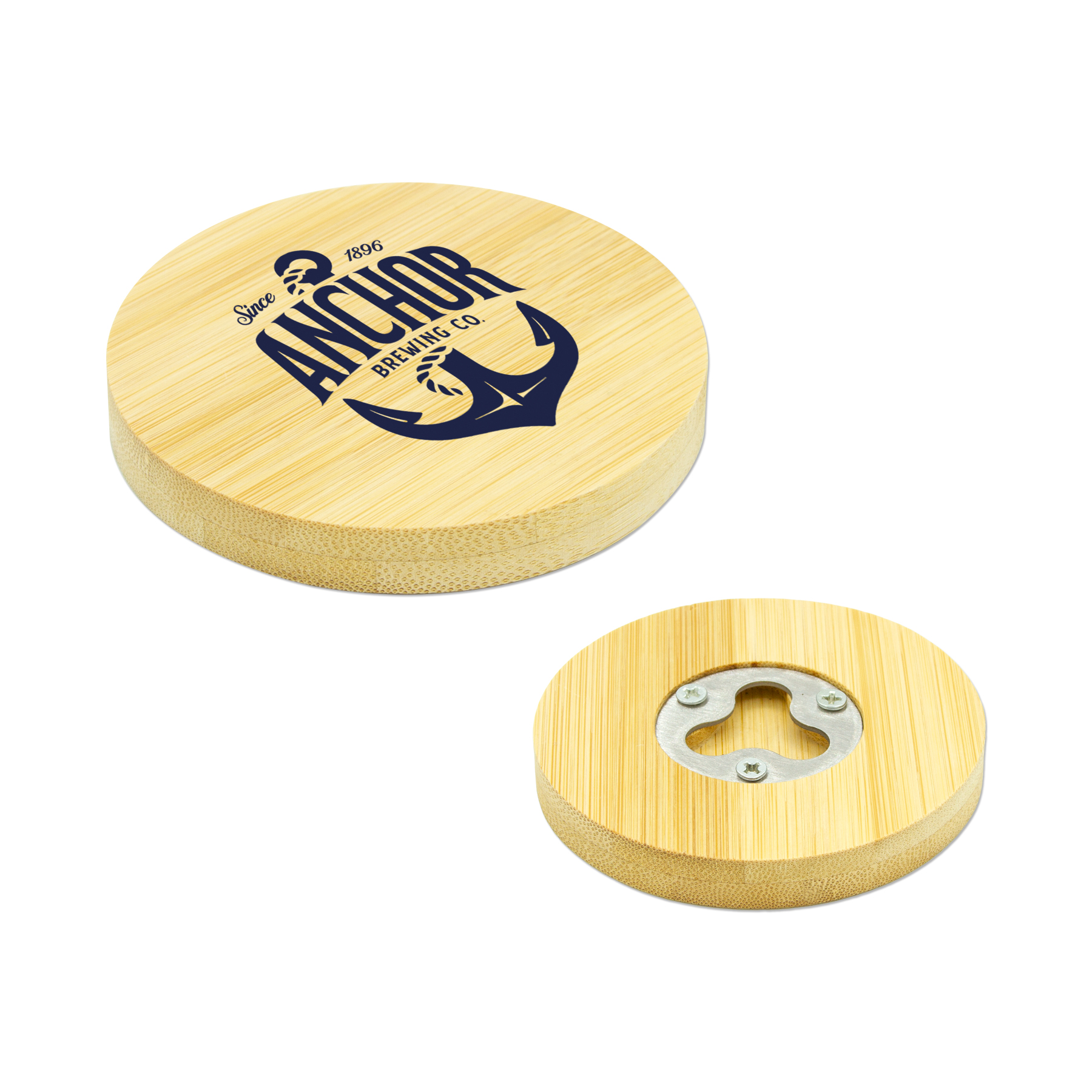 Picture of Bamboo Coaster Bottle Opener