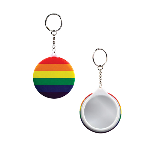 Picture of Pride Mirror Keychain