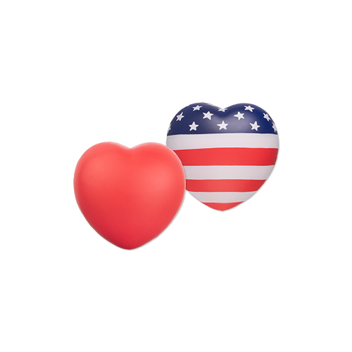 Picture of Patriotic Heart Stress Reliever