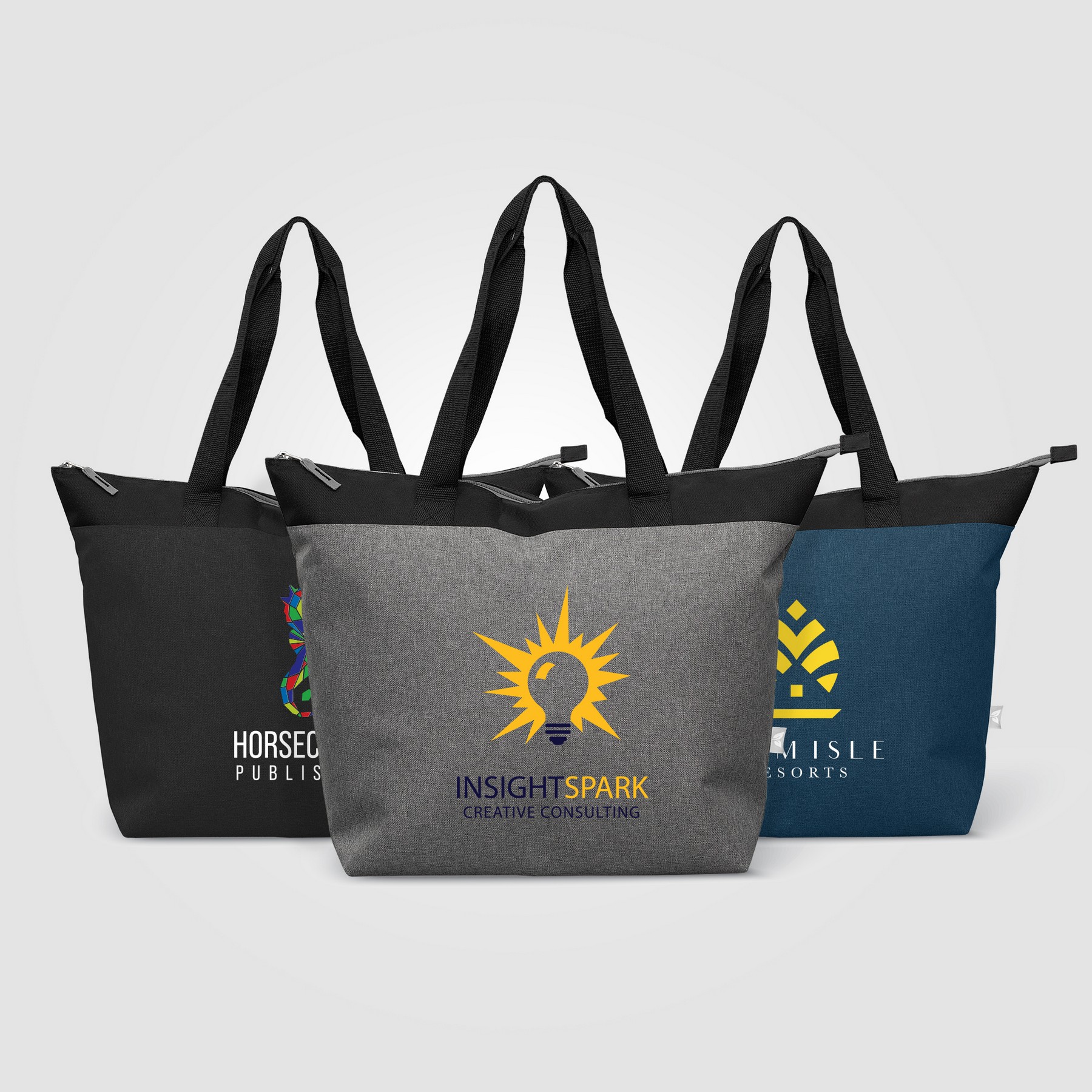 Picture of Metropolis? 600D Recycled Polyester Zippered 44-can Cooler Tote Bag - 20L