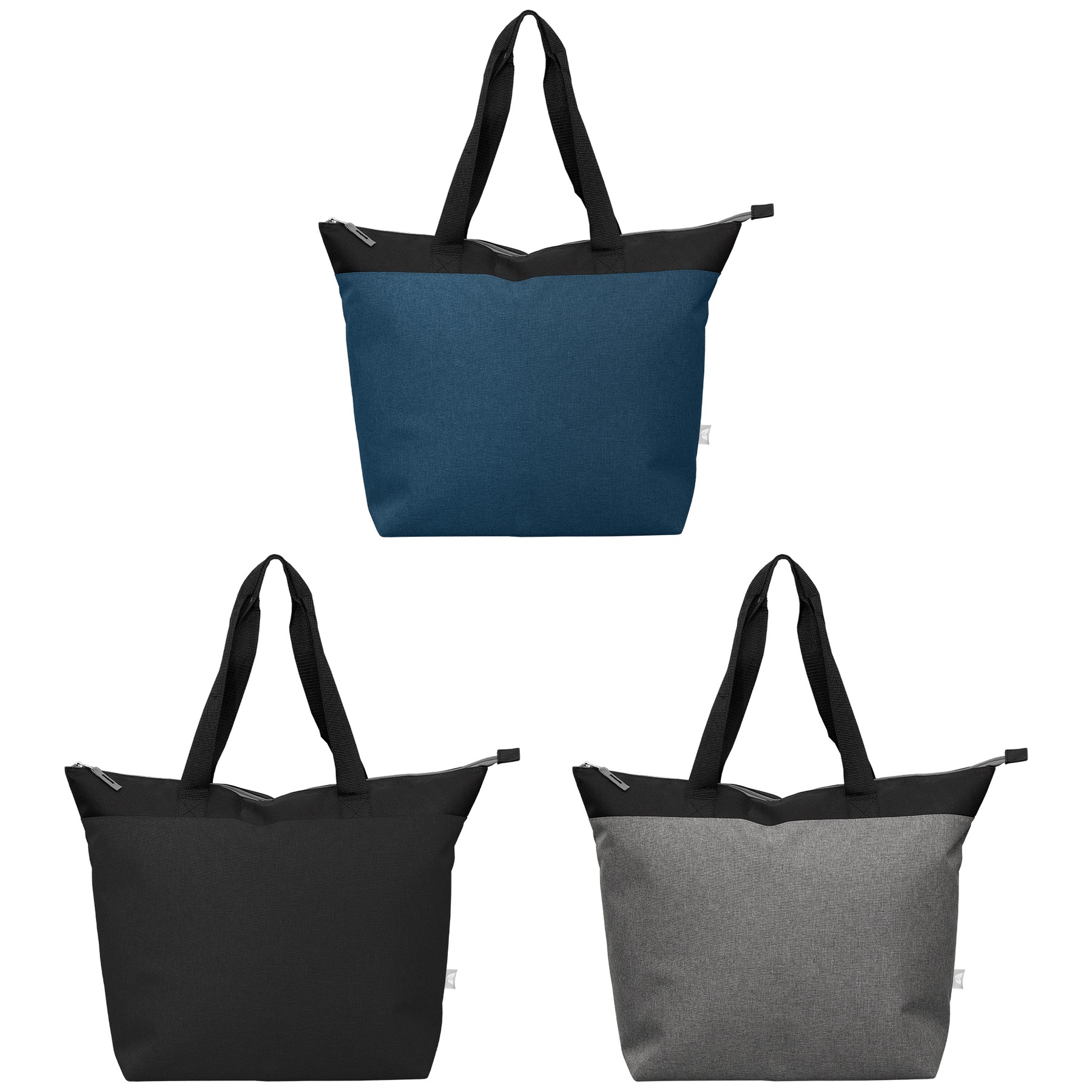 Picture of Metropolis? 600D Recycled Polyester Zippered 44-can Cooler Tote Bag - 20L