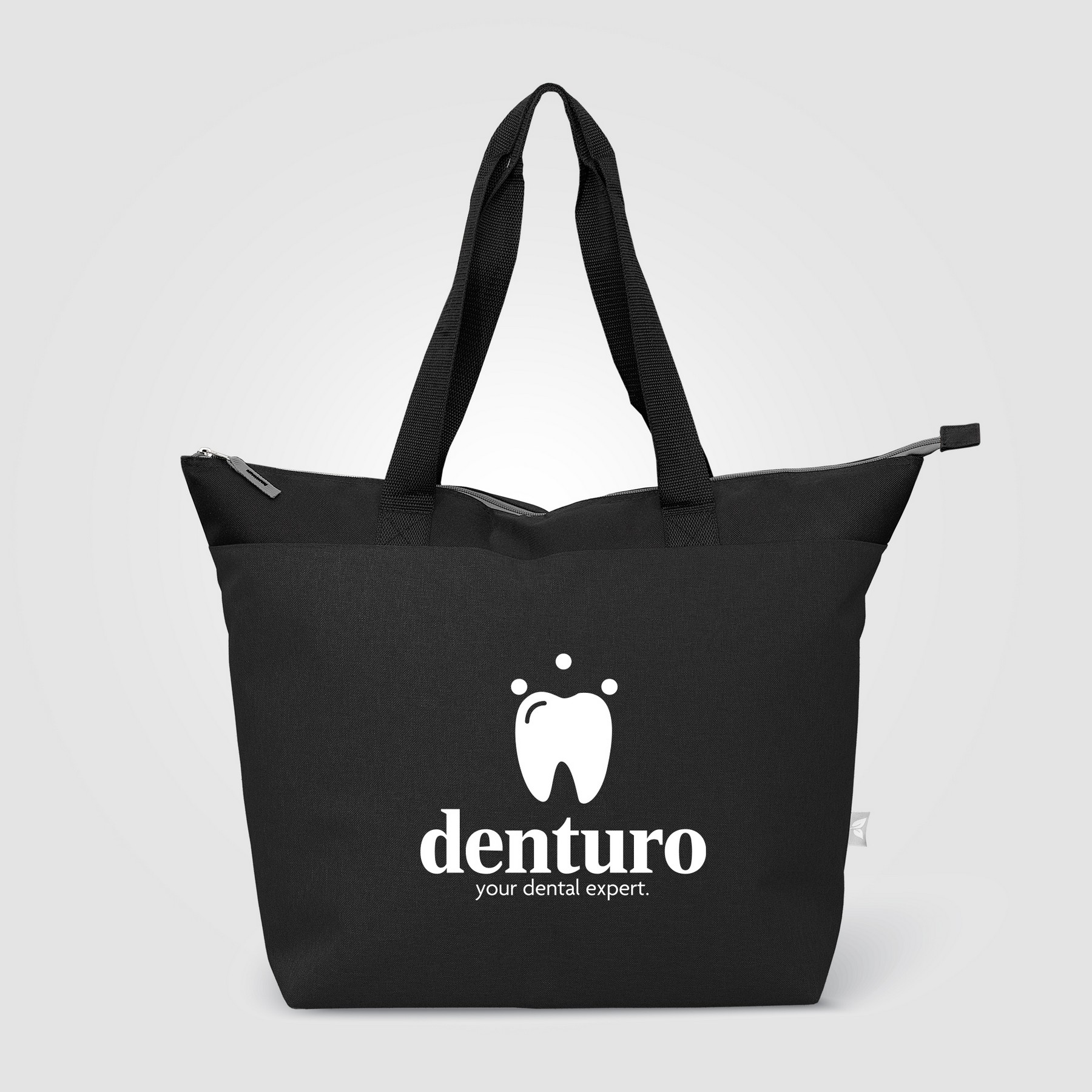 Picture of Metropolis? 600D Recycled Polyester Zippered 44-can Cooler Tote Bag - 20L
