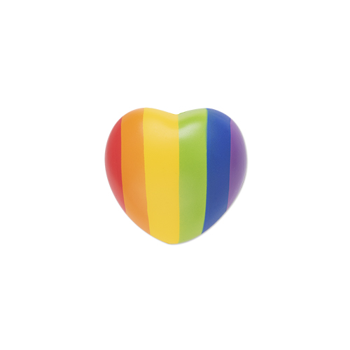 Picture of Pride Heart Rainbow Stress Ball