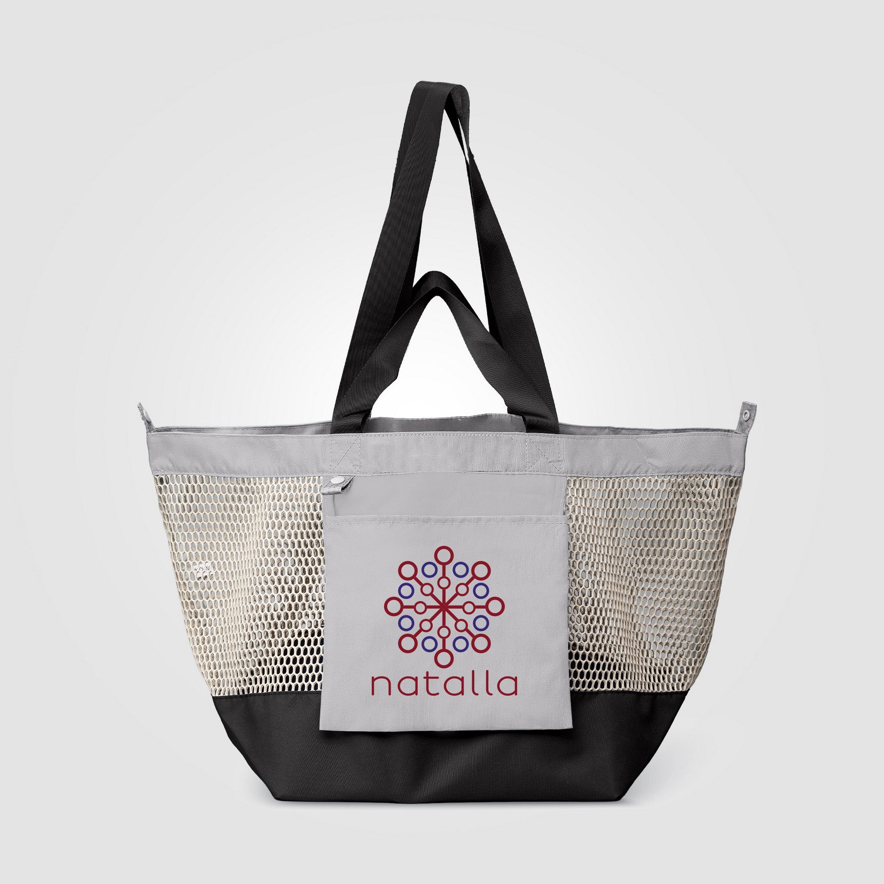 Picture of Neri Recycled Mesh Foldable Tote Bag - 45L