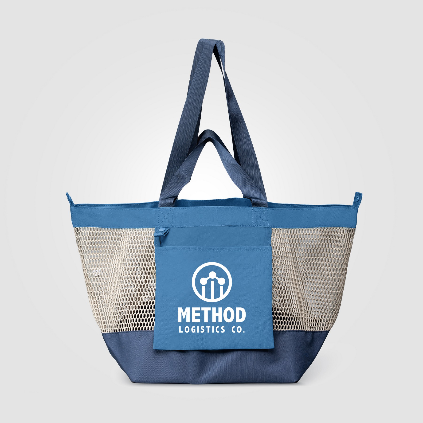Picture of Neri Recycled Mesh Foldable Tote Bag - 45L