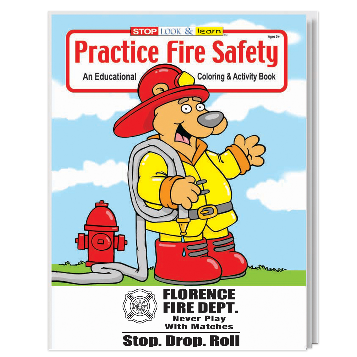 Picture of Practice Fire Safety Coloring Book