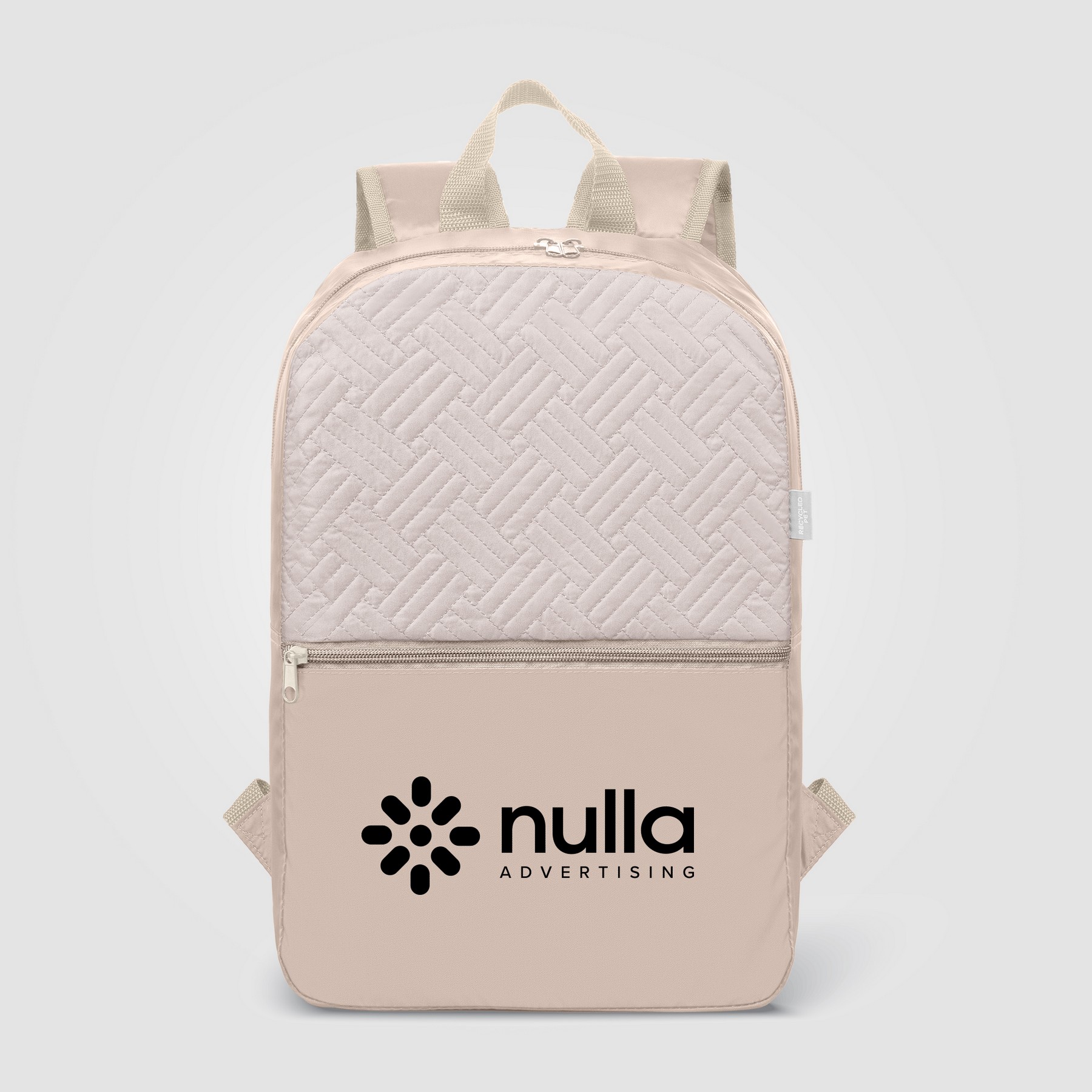 Picture of Sora Recycled 210D Polyester Quilted Backpack - 13L