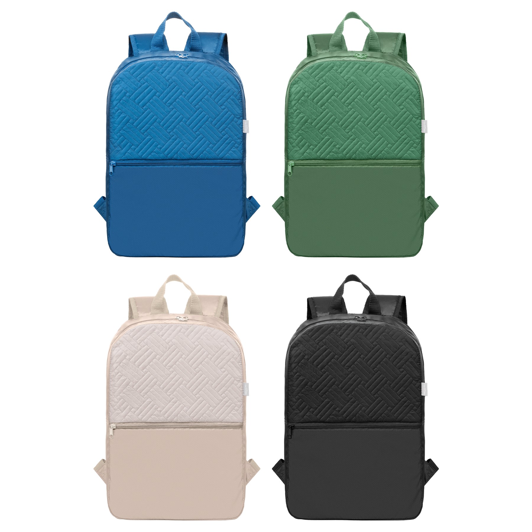 Picture of Sora Recycled 210D Polyester Quilted Backpack - 13L