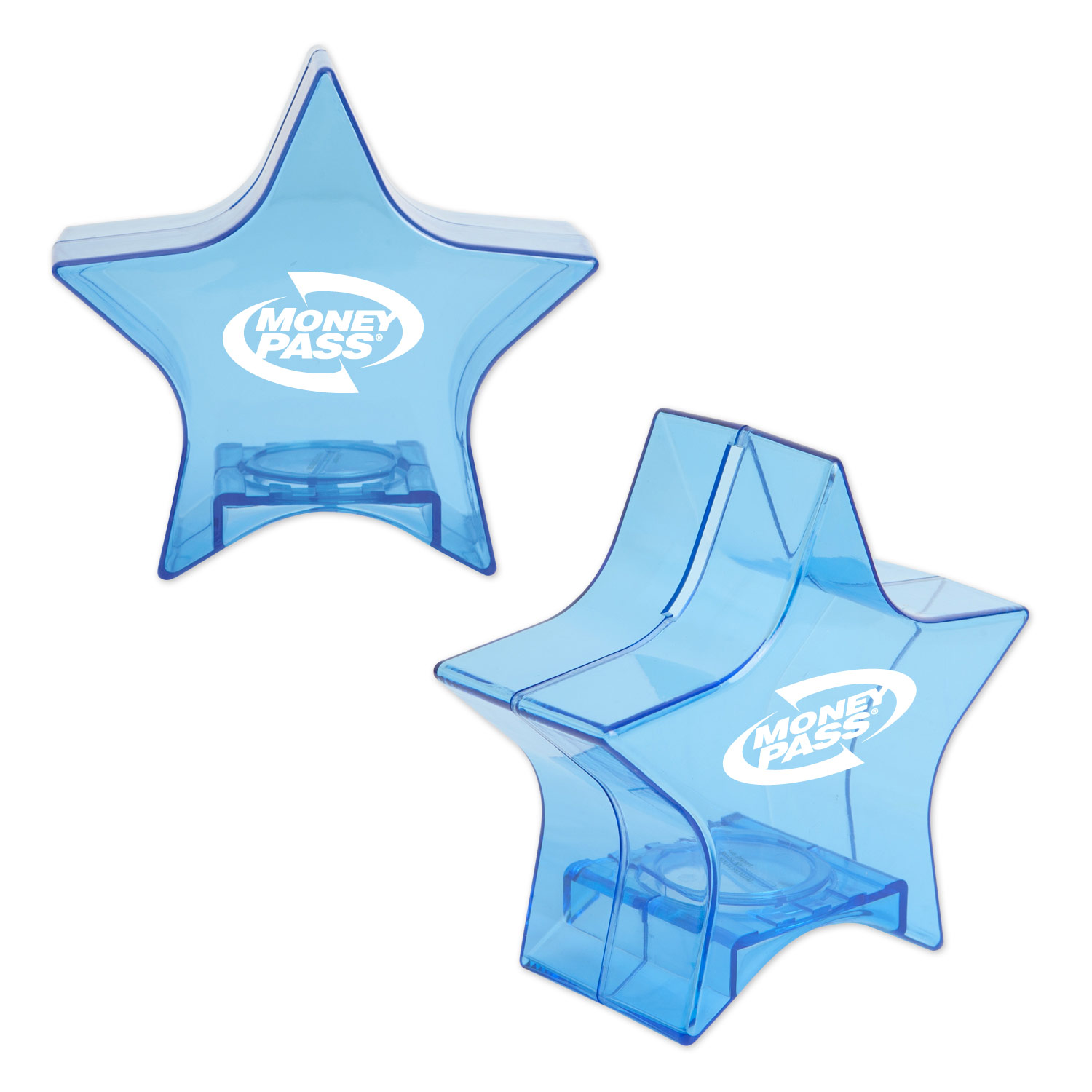 Picture of Translucent Blue Star Bank