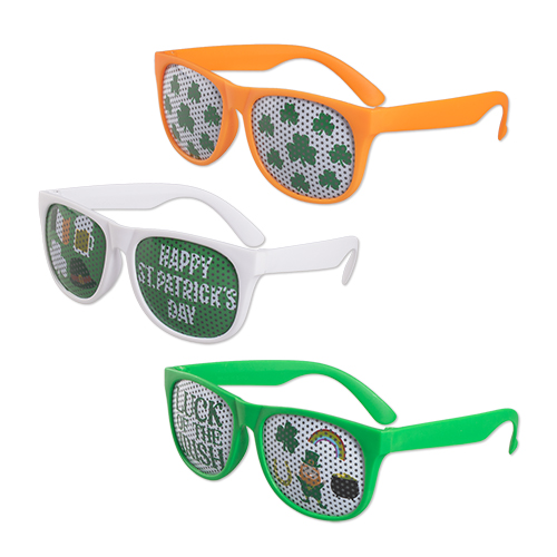 Picture of St. Patrick's Day Art Pinhole Sunglasses