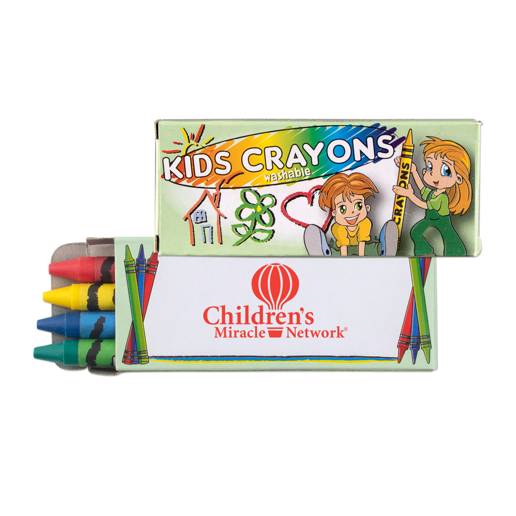 Picture of 4 Pack Washable Crayons