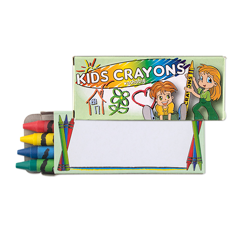 Picture of 4 Pack Washable Crayons