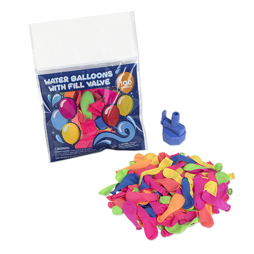 Picture of 100 Water Balloon Pack w/Nozzle