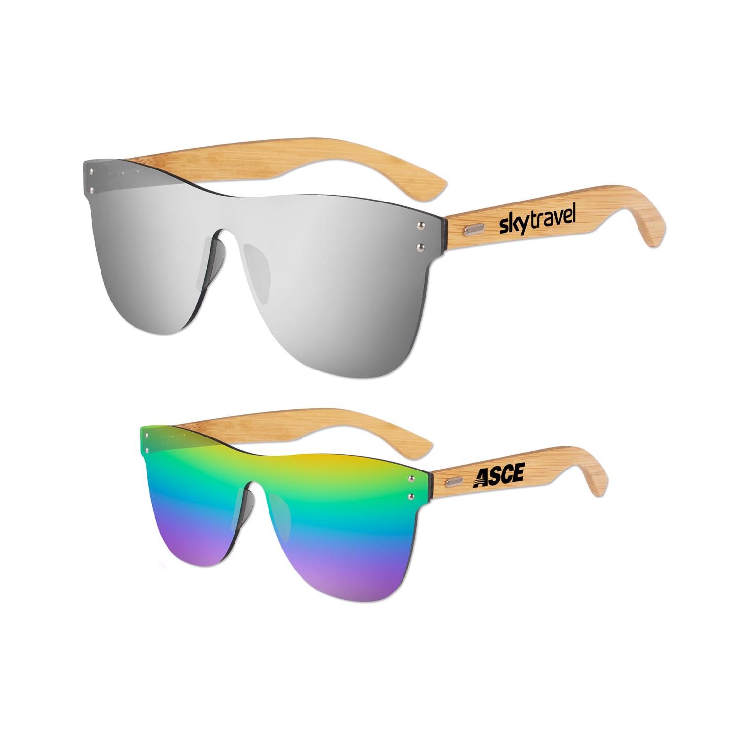 Picture of No Frame Bamboo Sunglasses