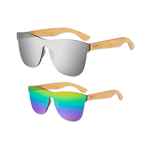 Picture of No Frame Bamboo Sunglasses