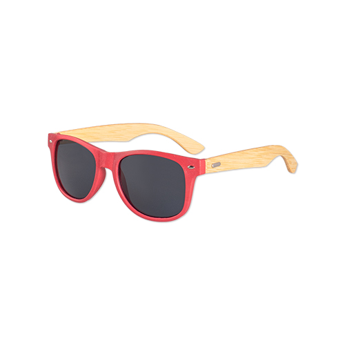 Picture of Wheat Straw Frame Iconic Bamboo Arm Sunglasses
