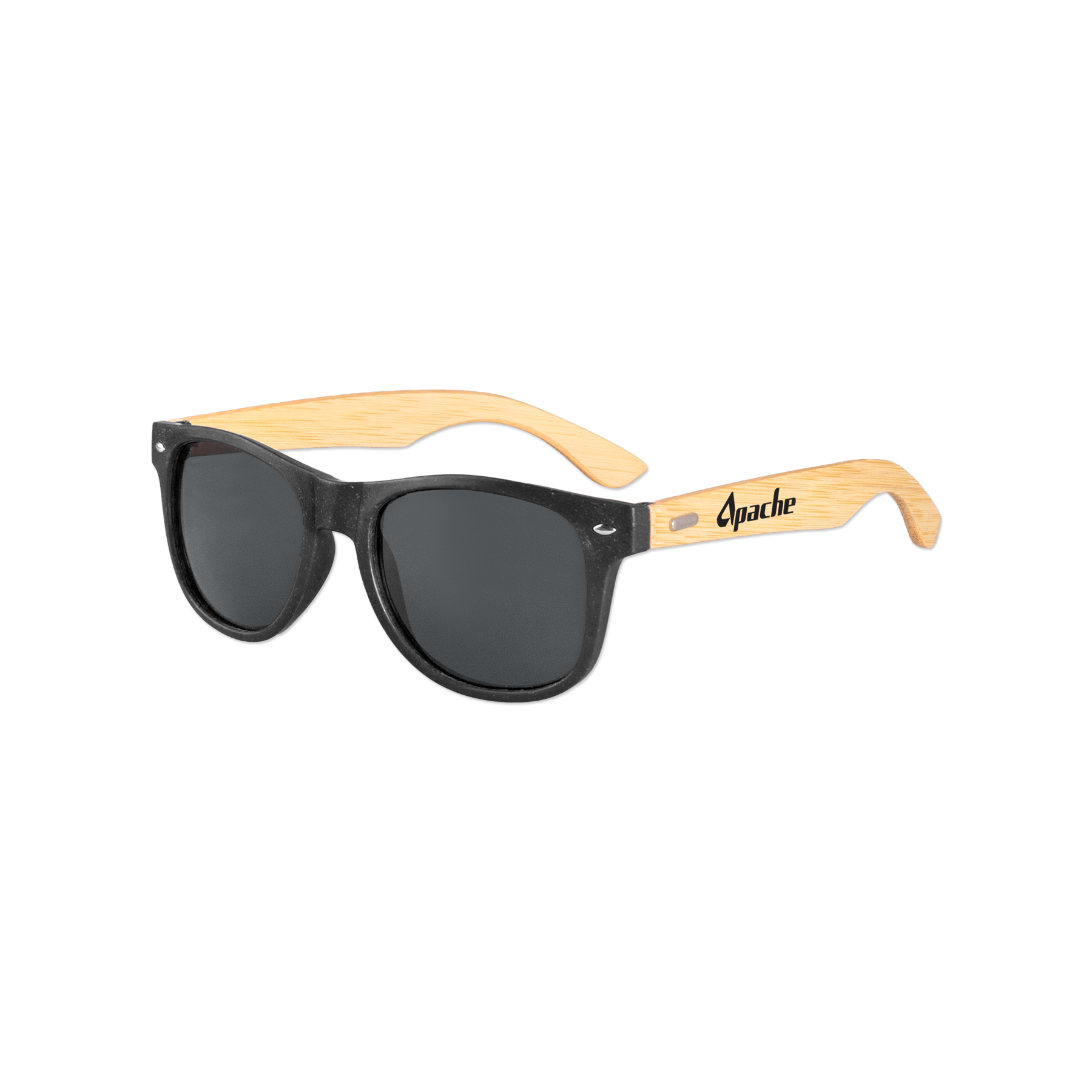 Picture of Wheat Straw Frame Iconic Bamboo Arm Sunglasses