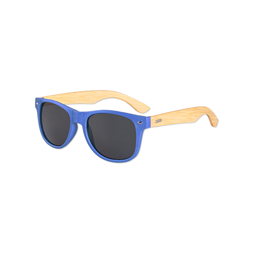 Picture of Wheat Straw Frame Iconic Bamboo Arm Sunglasses