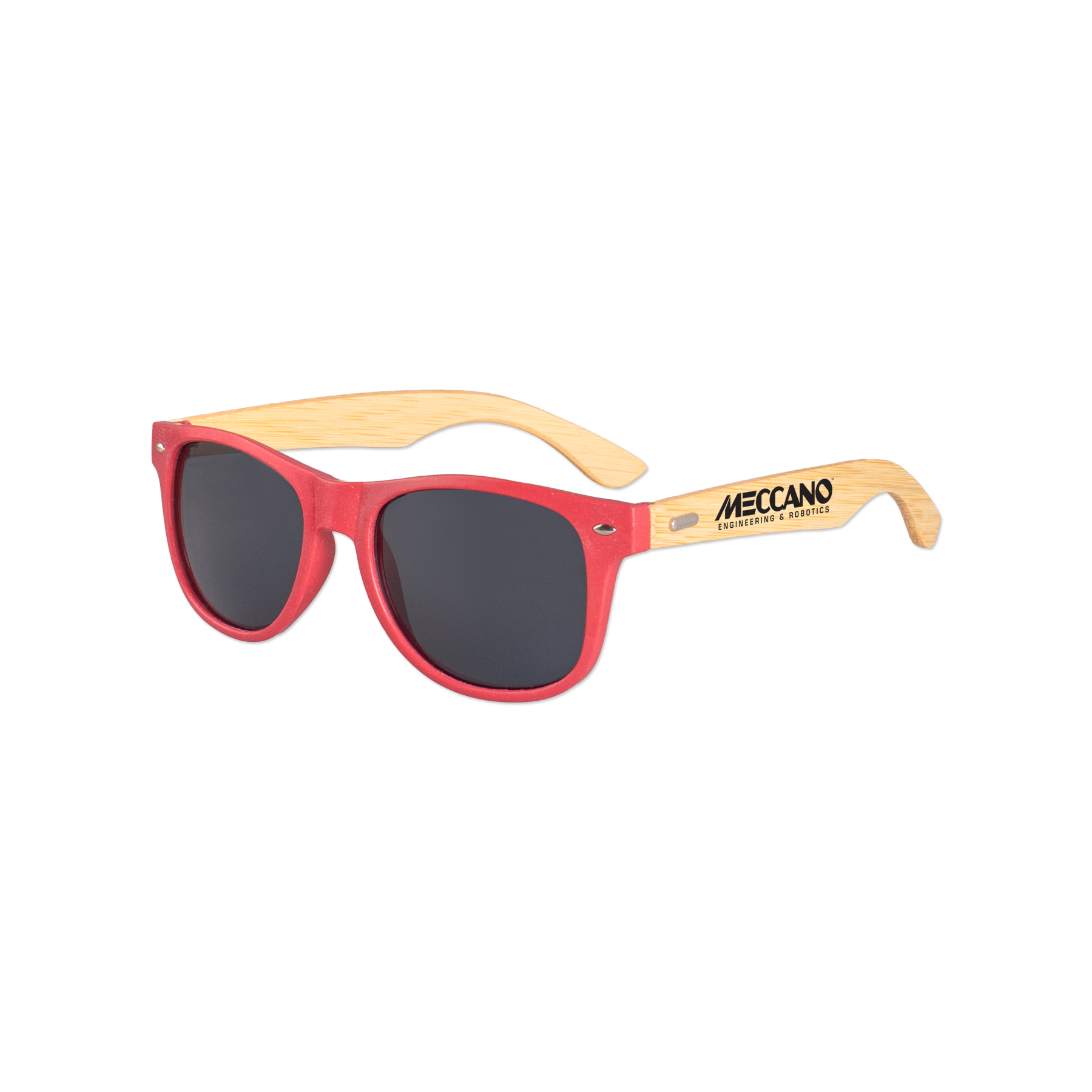 Picture of Wheat Straw Frame Iconic Bamboo Arm Sunglasses