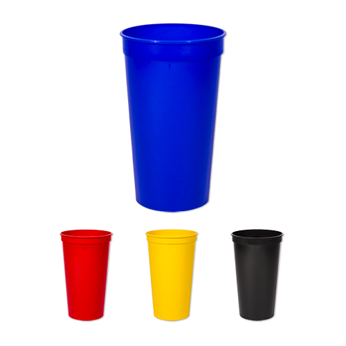 Picture of 32 Oz. Smooth Colored Stadium Souvenir Cup