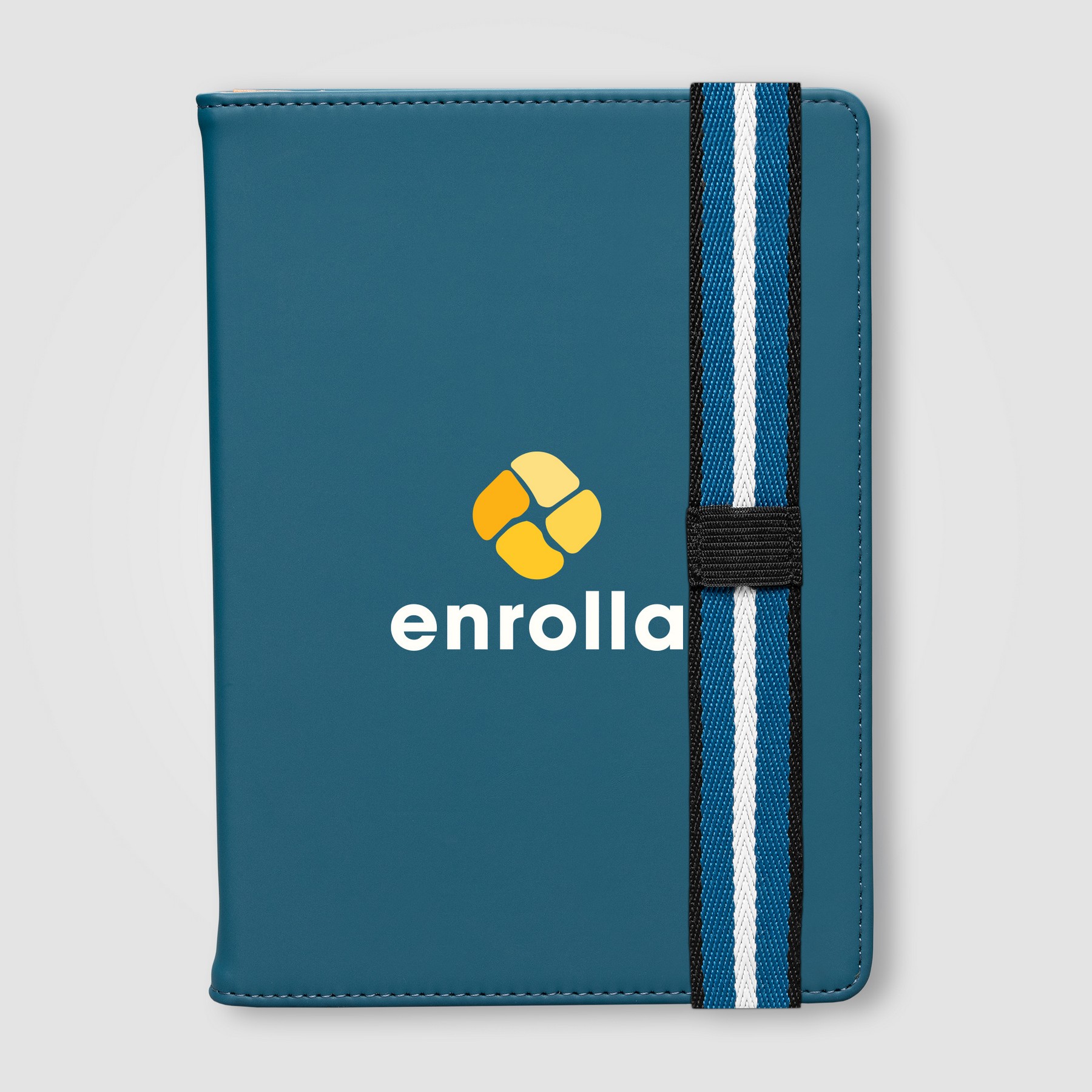 Picture of Newport Recycled Chevron Refillable Journal - A5