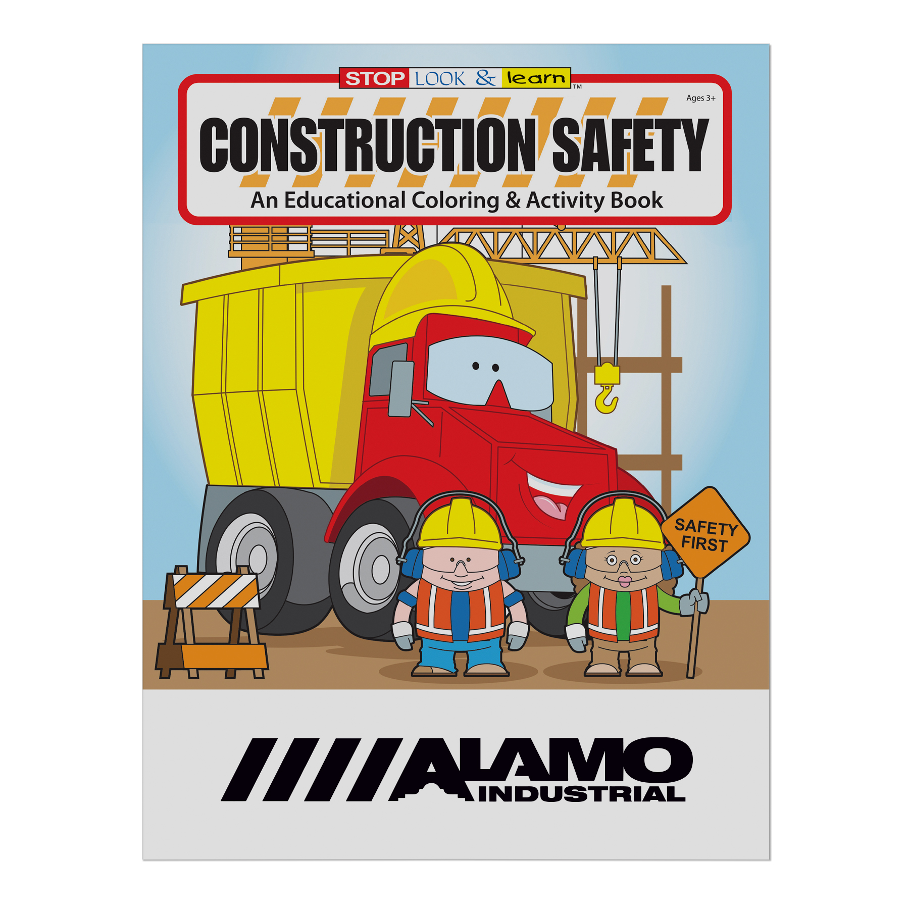 Picture of Construction Safety Coloring Book