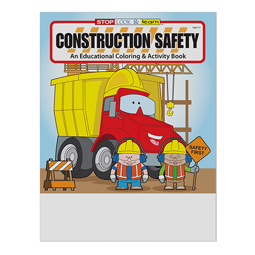 Picture of Construction Safety Coloring Book