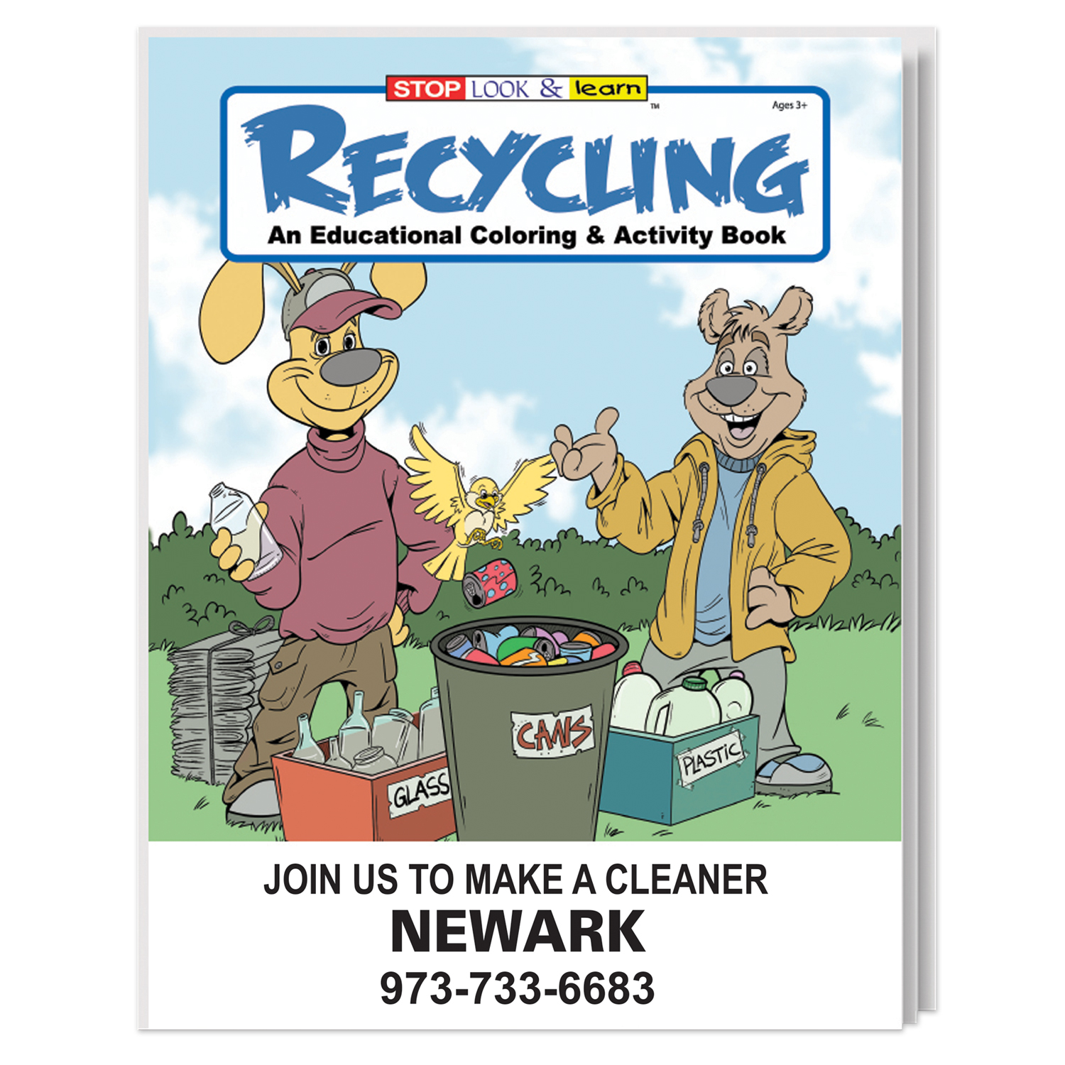 Picture of Recycling Coloring Book