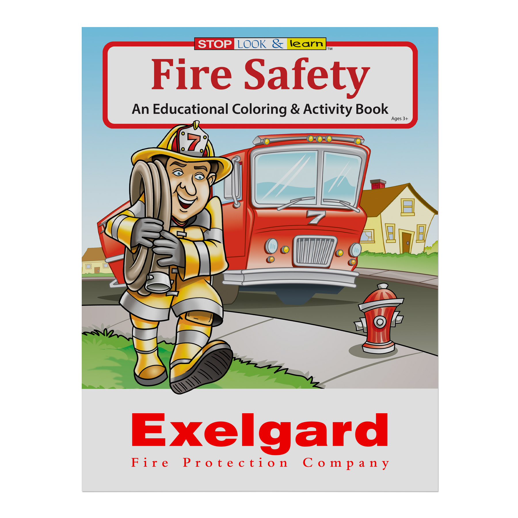 Picture of Fire Safety Coloring Book