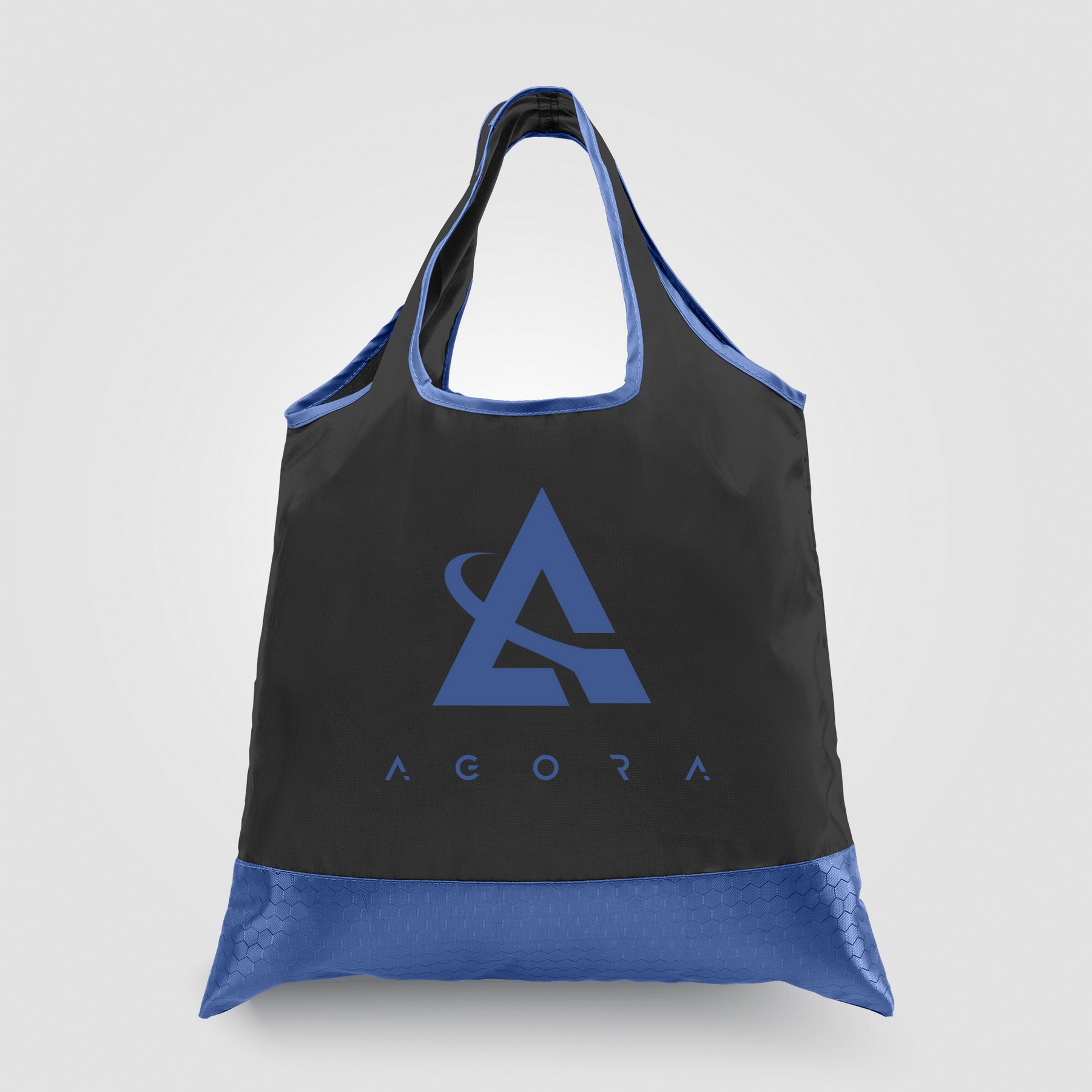Picture of Zurich - Foldaway Shopping Tote Bag - 210D Polyester, 420D RipStop Trim