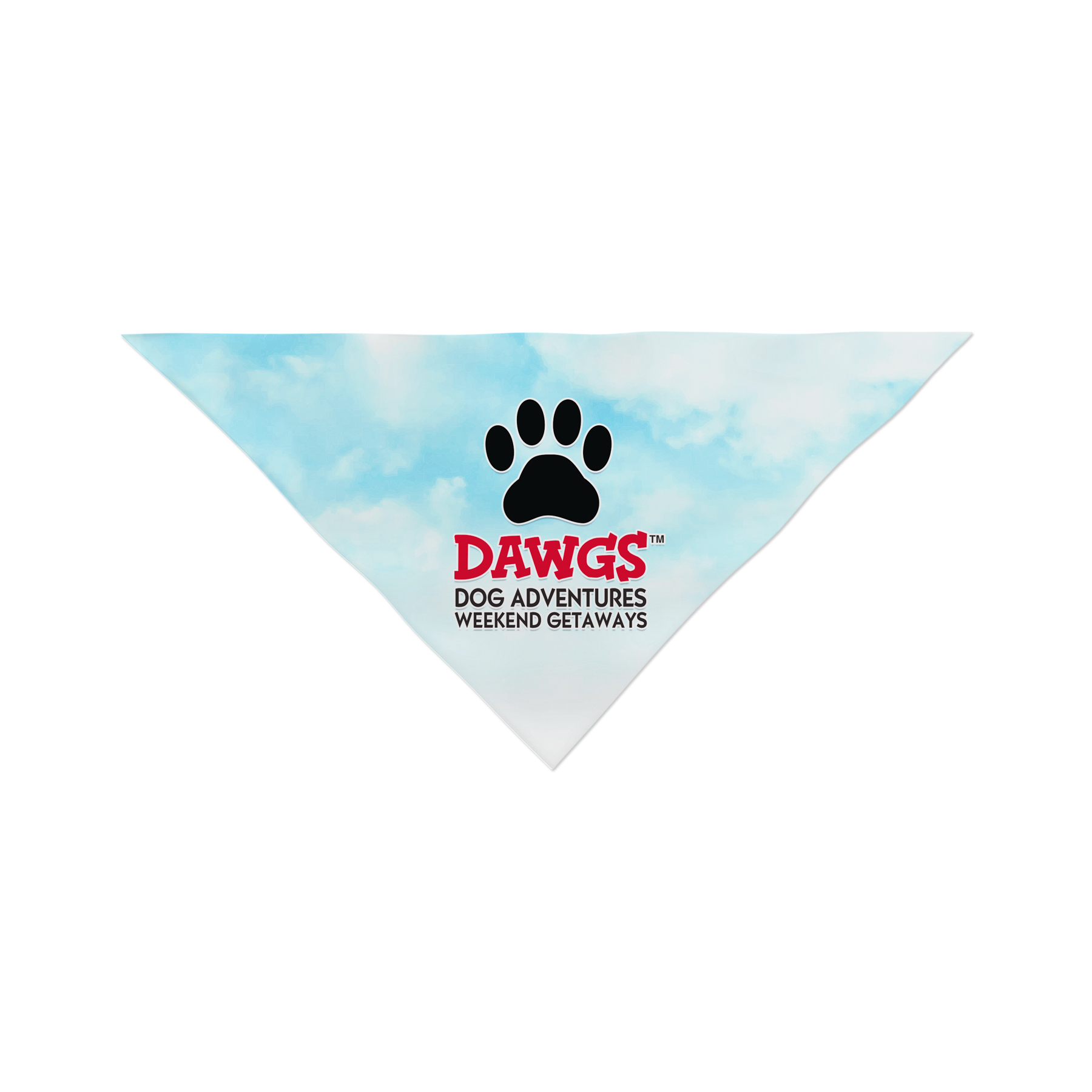 Picture of Large Full Color Custom Dog Bandanas