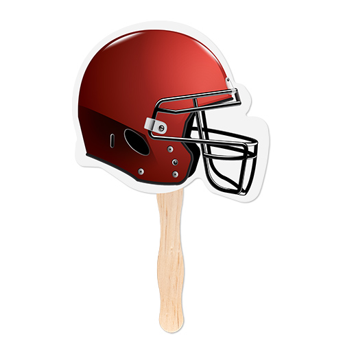 Picture of Football Helmet Shaped Hand Fan
