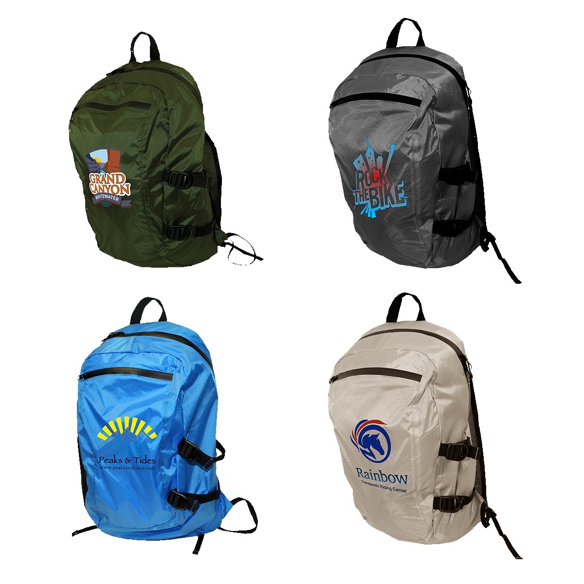 Picture of Otaria™ Packable Backpack (Full Color Digital)